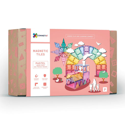 CONNETIX - 202 Piece Pastel Mega Pack